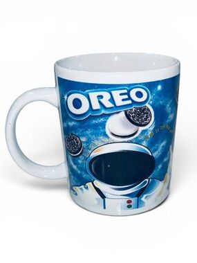Oreo Cookie Coffee Mug Cup with Astronaut in Space Kraft Foods Item #31149